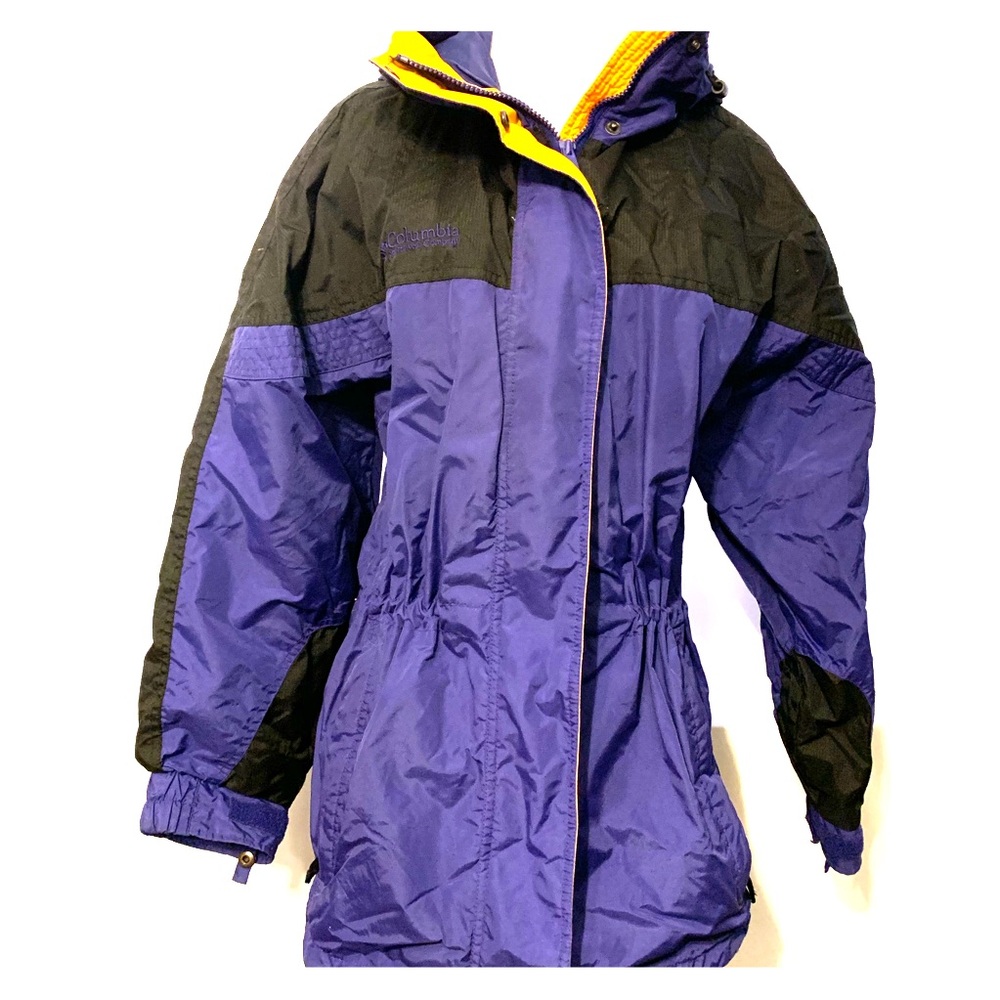 Vintage 90s Columbia color block windbreaker